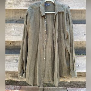 Vintage Structure linen top